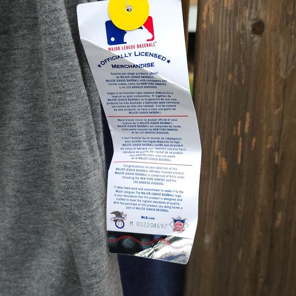 TORONTO BLUE JAYS Raglan t-shirt Women's Medium BNWT Baseball MLB LONG Sleeve - Picture 2 of 6